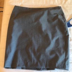 Banana republic light blue pencil skirt